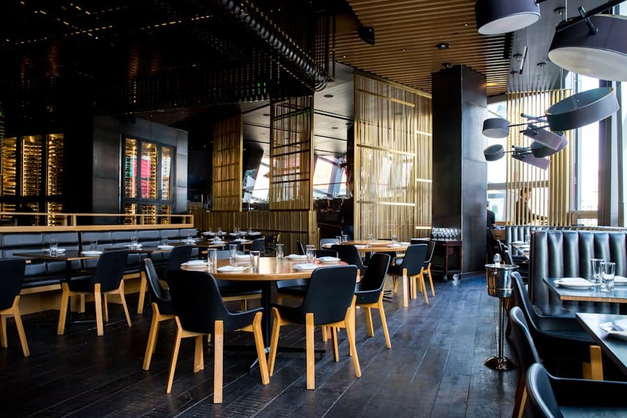 Restaurant dining room